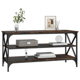 TV Cabinet Smoked Oak 100x40x50 cm Engineered Wood 825794