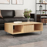 Coffee Table Sonoma Oak 104x60x35 cm Engineered Wood 827087