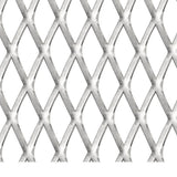 Garden Wire Fence Stainless Steel 100x85 cm 45x20x4 mm 142285