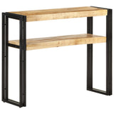 Console Table 90x30x75 cm Rough Mango Wood 321096