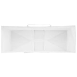 Paper Bags 250 pcs with Handles White 45x17x48 cm 4101625
