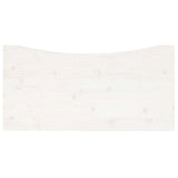 Desk Top White 110x55x2.5 cm Solid Wood Pine 824436
