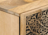 Side Cabinet 40x33x75 cm Solid Wood Mango 358236