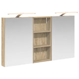 Bathroom Cabinet Set 3 pcs 110 x 10.5 x 60.5 cm Engineered wood 3403722