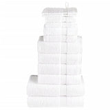 12 Piece Premium Towel Set SOLUND White 600 gsm 137570