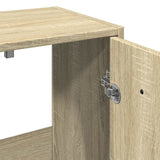 3 Piece Bathroom Furniture Set Sonoma Oak Engineered Wood 3324971