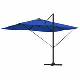 Umbrella 352 x 251 x 265 cm Polyester and Aluminium Azurblau 42003332
