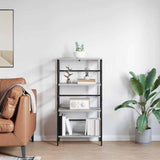 Bookshelf Grey Sonoma 60 x 29.5 x 115 cm Engineered Wood 883925