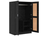 Wardrobe Black Oak 82.5 x 51.5 x 180 cm Engineered Wood 875163