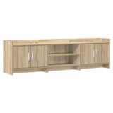 TV Cabinet 168 x 33 x 47 cm Sonoma Oak Engineered Wood 8011181
