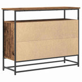Sideboard Old Wood 100 x 35 x 80 cm Engineered Wood 862976