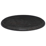 Table Top Black Marble 40x2.5 cm Durable Table Top Round 149190