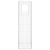 Gabion Basket Post 50x50x180 cm Iron 151272