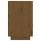 Bedside Cabinet Honey Brown 40x34x55 cm Solid Wood Pine 818321