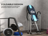 Foldable Gravity Inversion Table Back Therapy Home Fitness Bench Black T3398P349194