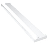 Walk-in Shower Wall with Shelf Chrome 90x195 cm ESG Glass&Aluminium 3185498