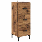 Highboard Old Wood 69.5 x 34 x 180 cm Engineered Wood 3415774