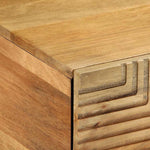 Coffee Table Brown 80x50x40 cm Solid Wood Mango 4017725