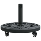 Parasol Base 15.25 kg Black Iron Circular 42002565