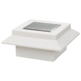 Outdoor Solar Lamps 6 pcs LED Square 12 cm White 44469