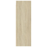 TV Cabinets 2 pcs Sonoma Oak 30.5x30x90 cm Engineered Wood 803351
