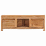 288900 TV Cabinet 100x30x35 cm Solid Teak Wood