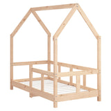 Kids Bed Frame 70x140 cm Solid Wood Pine 835721