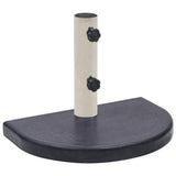 Umbrella Base Black 40x28x4 cm Granite 313668