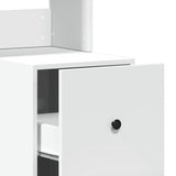 Kitchen Cabinet White 35x50x180 cm Engineered Wood 840758