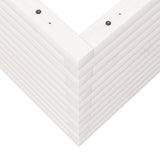 Garden Planter White 70x70x45.5 cm Solid Wood Pine 847254