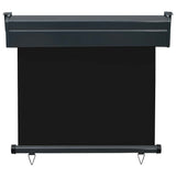 Balcony Side Awning 85x250 cm Black 48406