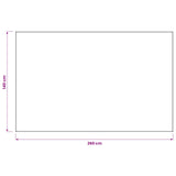 Table Cloth 5 pcs Rectangular Light Grey 140 x 260 cm Polyester 42040241