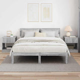 End Table 2 pcs Grey Sonoma 40.5 x 40 x 45 cm Engineered Wood 890923