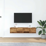 TV Cabinets 2 pcs Old Wood 60x31x25.5 cm Engineered Wood 861505
