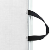 Retractable Pet Gate White 102.5x125 cm 4004129