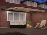 Retractable Awning Multicolour 350 x 250 cm 3330290