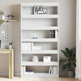 Book Cabinet White 100 x 30 x 198 cm Engineered Wood 3333924