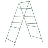 Garden Trellises for Climbing Plants 4 pcs A-Frame Steel 3281505