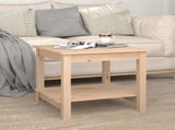 Coffee Table 50x50x45 cm Solid Wood Pine 822277