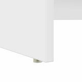 Desk with Drawer White 120.5 x 44 x 88.5 cm Engineered Wood 869474