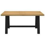 ZNTS Dining Table NOAIN A-Shaped Legs 160x90x75 cm Solid Wood Pine 4100042