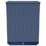Planters 2 pcs Blue Grey 30x30x37 cm Polypropylene 364180