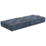 Modular Sofa Indigo Print 70 x 70 x 36 cm Fabric 4019063