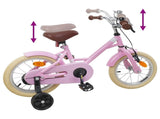 Kids Bike 14 Inches for 3-5 Years Old Light Pink 42009194