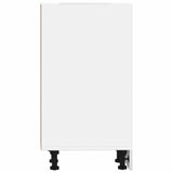Bottom Cabinet Riga White 30x44.5x81.5 cm Engineered Wood 854193
