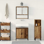 Bathroom Furniture Set with Storage 2 pcs Brown 60 x 30 x 60 cm 3334322