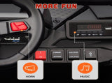 2 Seater 24V 7AH Ride on Truck, Battery Powered Electric Ride On Car w/ Remote, Suspension, 3 T3398P422394