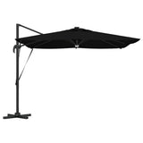 Roma Parasol Black 286 x 284 x 270 cm Aluminium and Polyester 42003355
