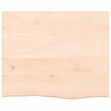 Table Top 60x50x2 cm Untreated Solid Wood Oak 3156284