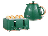 Kettle and Toaster Set, 1.7L 3000W Fast Boil Jug Kettle with Auto Shut Off, 4 Slice Toaster with 7 T3398P340965